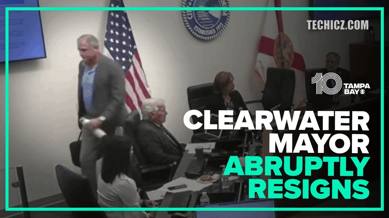 clearwater florida mayor resigns