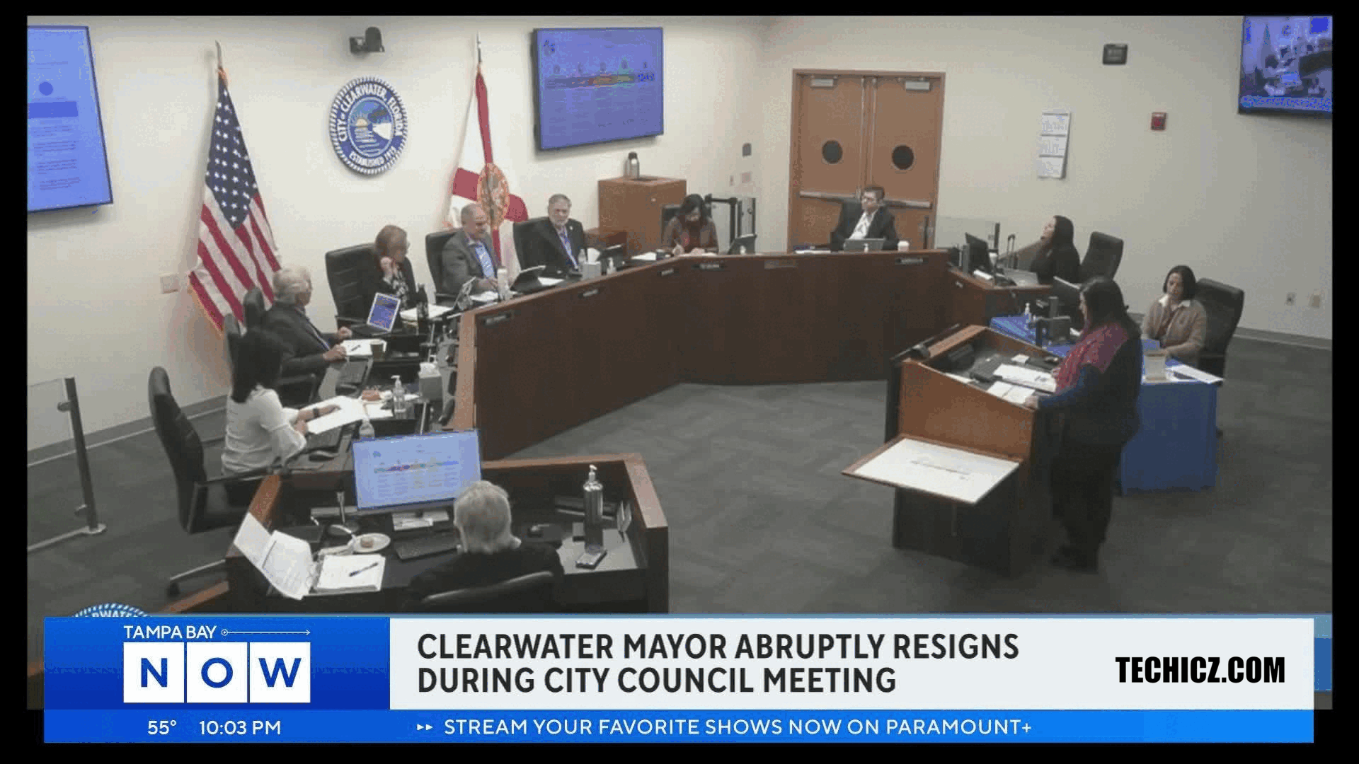 clearwater florida mayor resigns